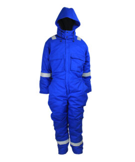 royal blue flame resistant coverall