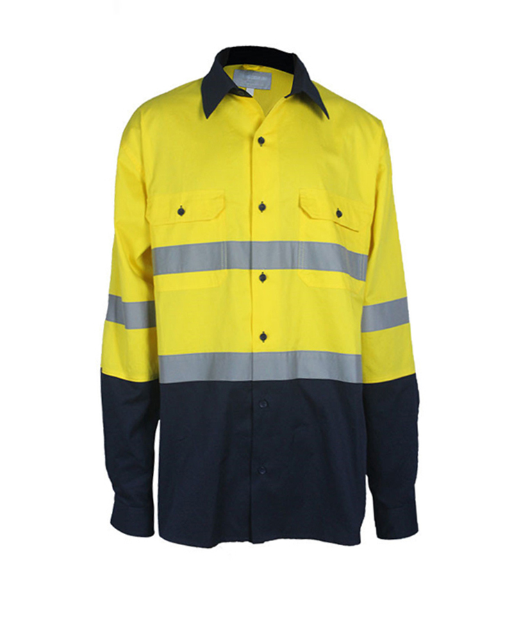 Light Blue Antistatic Shirt YULONG SAFETY