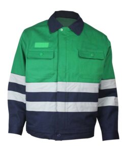 Anti Insects Jacket in Green with Navy Color