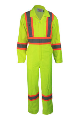 Yellow High Visibility Coveralls