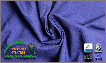 The Cotton Flame-Retardant Anti-Static Fabric