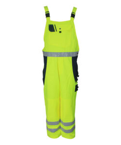 Fluorescent Yellow Bib Pants