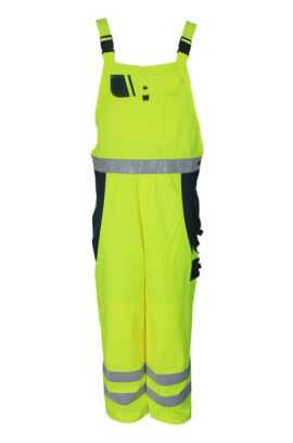 Fluorescent Yellow Bib Pants