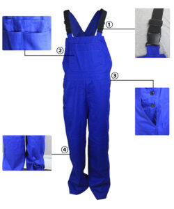 anti-static fire retardant overalls details
