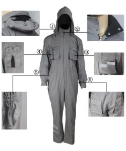 cotton fire proof coverall details