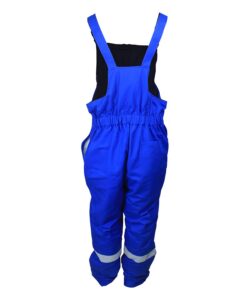 cotton fire retardant bib-pants back