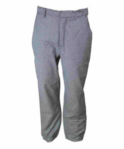 grey grid anti static pants