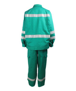 lime green arc fr two piece suit back