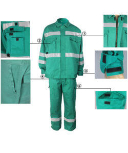 lime green arc fr two piece suit details