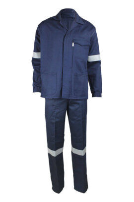 navy blue ARC anti-static suits