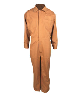 water and oil repellent coveralls