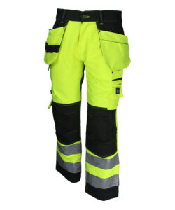Hi Vis Yellow + Black Pants